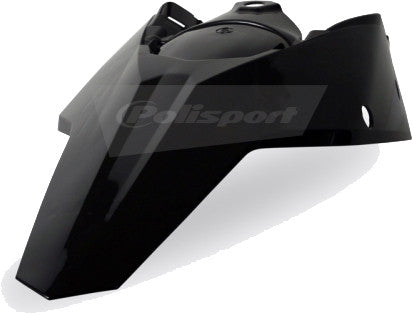 POLISPORT Rear Fender & Side Panels Black 8567900007