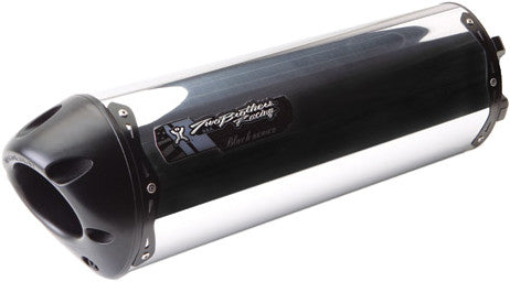 TBR M-2 Dl650 '04-11 Full Sys Al Vale 2-1 Black 005-3140106V-B