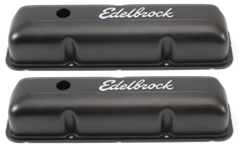 Edelbrock Valve Cover Signature Series Ford 1958-1976 FE V8 Black 4623