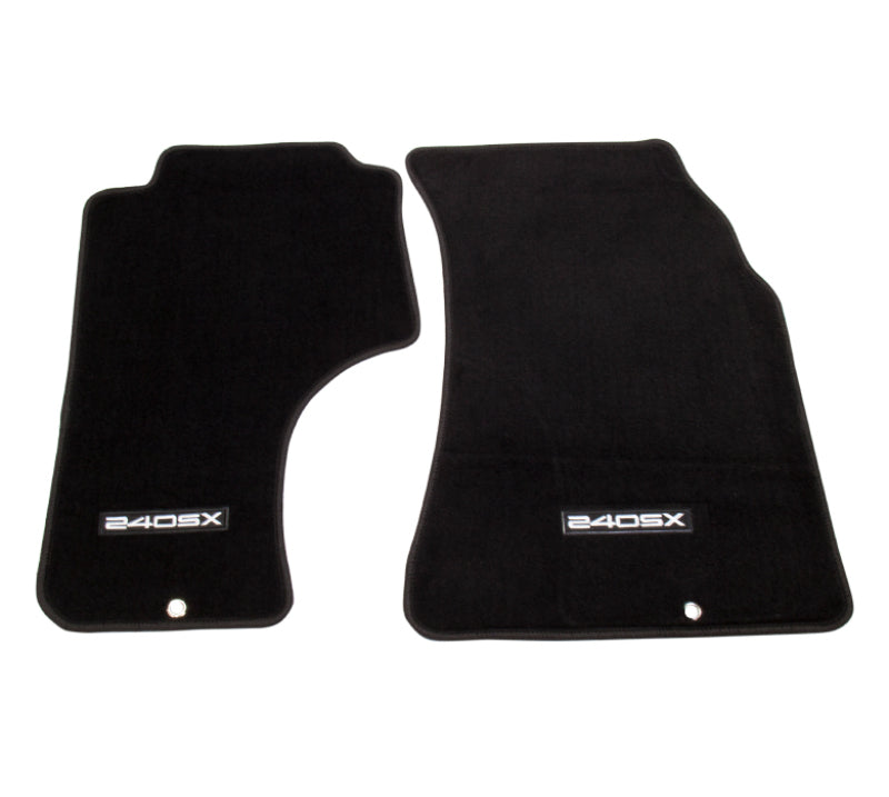 NRG Floor Mats - 89-98 Nissan 240SX (240SX Logo) - 2pc. FMR-240