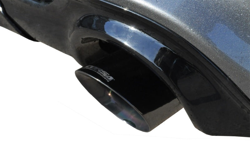 Corsa 12-14 Jeep Grand Cherokee 6.4L V8 Black Sport Cat-Back Exhaust 14466BLK