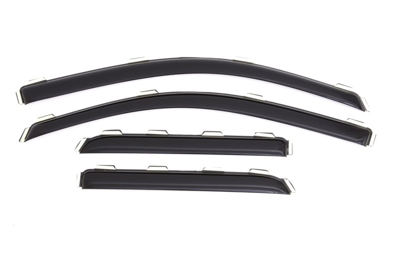 AVS 15-18 Chevy Silverado 2500 Ext. Cab Ventvisor Front & Rear Window Deflectors 4pc - Smoke 194528
