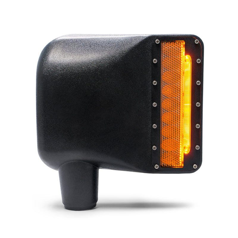 DV8 Offroad 07-18 Jeep Wrangler JK LED Mirror Housing w/ Turn Signal Option BCME27W3W
