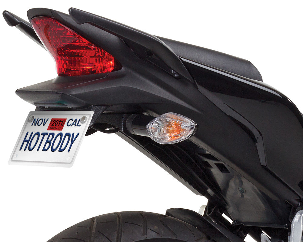 HOTBODIES Plate Bracket Textured Black 51302-1000