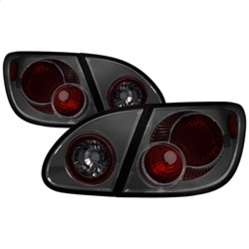 Spyder Toyota Corolla 03-08 Euro Style Tail Lights Smoke ALT-YD-TC03-SM 5033673