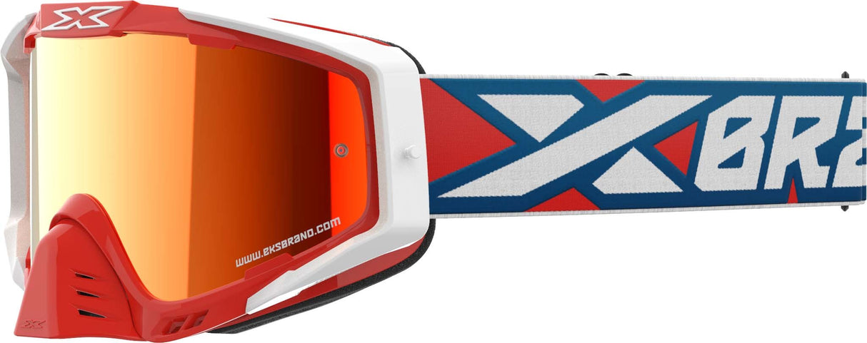 EKS BRAND Outrigger Red/White/Blue Red Mirror 067-60170
