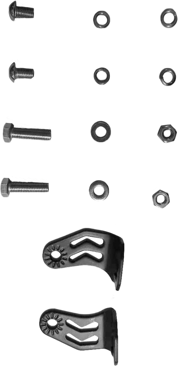 OPEN TRAILMounting Arm For Stealth PairB15 END BRACKET KIT