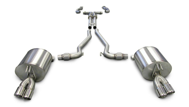 Corsa 08-09 Pontiac G8 GXP 6.0L V8 Polished Sport Cat-Back + XO Exhaust 14950