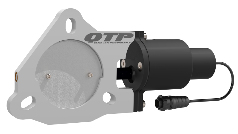 QTP 3in Bolt-On QTEC Electric Cutout Valve - Single QTEC30