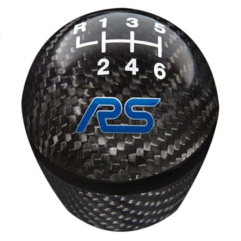 Ford Racing Focus RS Black Carbon Fiber Shift Knob 6 Speed M-7213-FRSCF