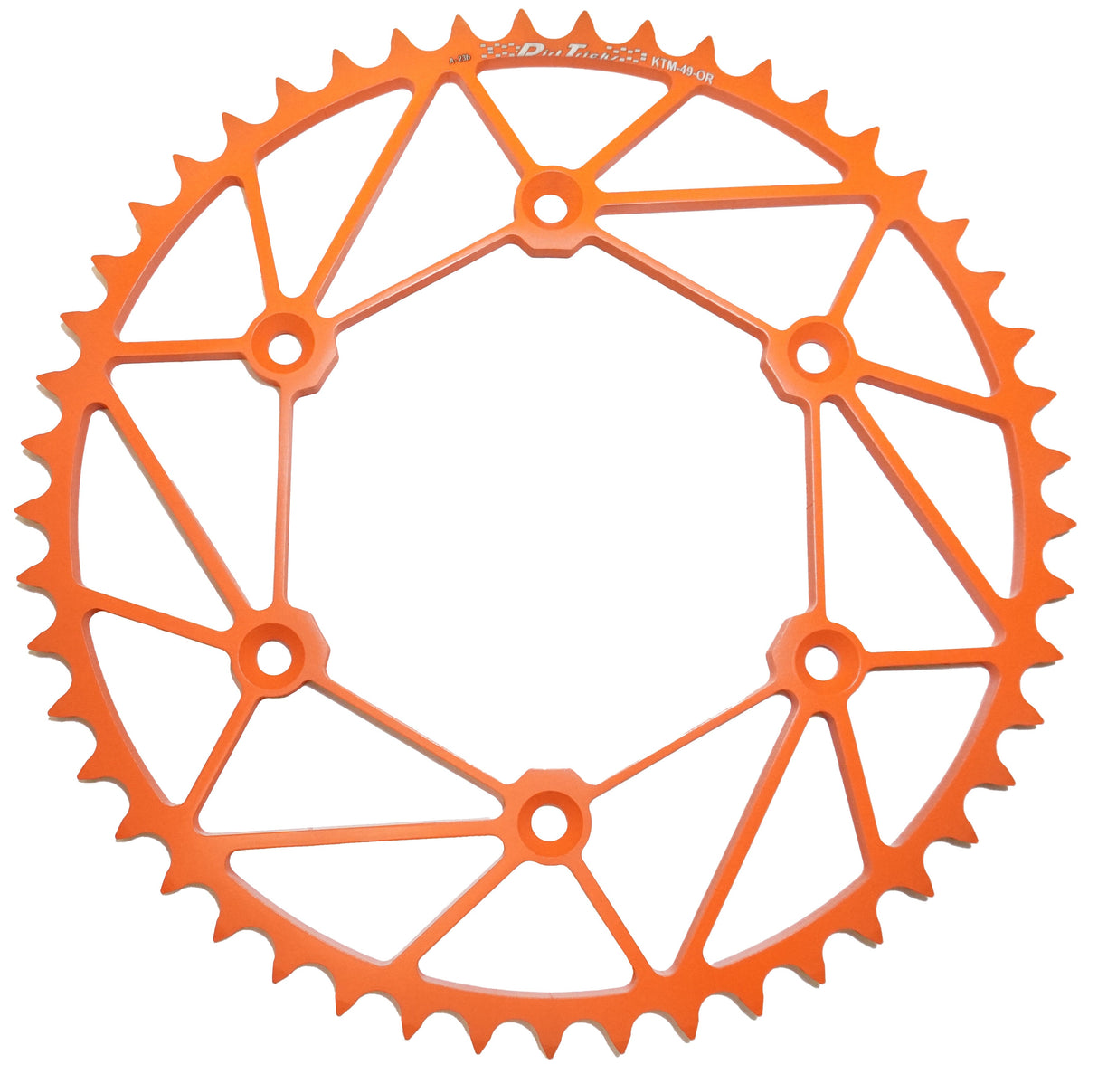 DIRT TRICKS Rear Sprocket Chromoly Stl/Zir 51t-520 Inferno Ktm KTM-51-OR