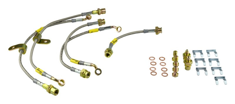 Goodridge 09-12 Cadillac CTS-V (All CTS-V w/ Brembo Brakes) Brake Lines 12238