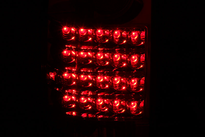 ANZO 1989-1995 Toyota Pickup LED Taillights Red/Clear 311043