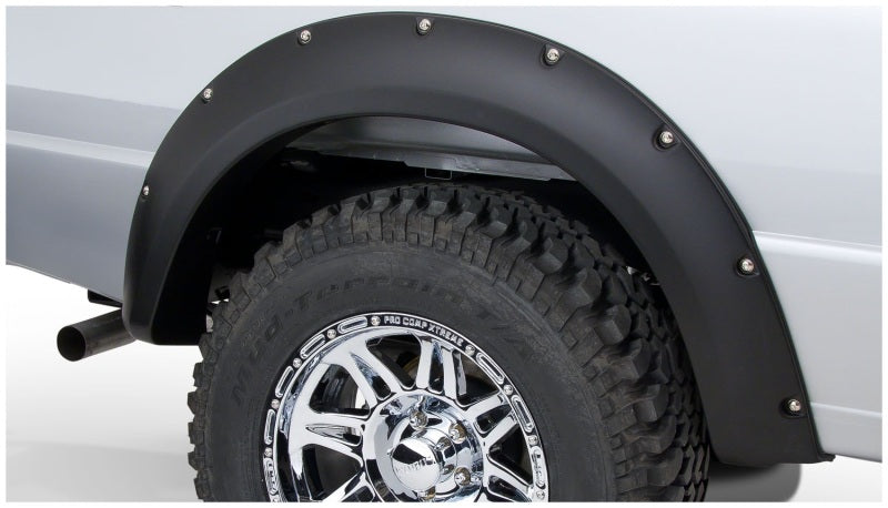 Bushwacker 93-11 Ford Ranger Styleside Pocket Style Flares 4pc 72.0/84.0in Bed - Black 21915-02