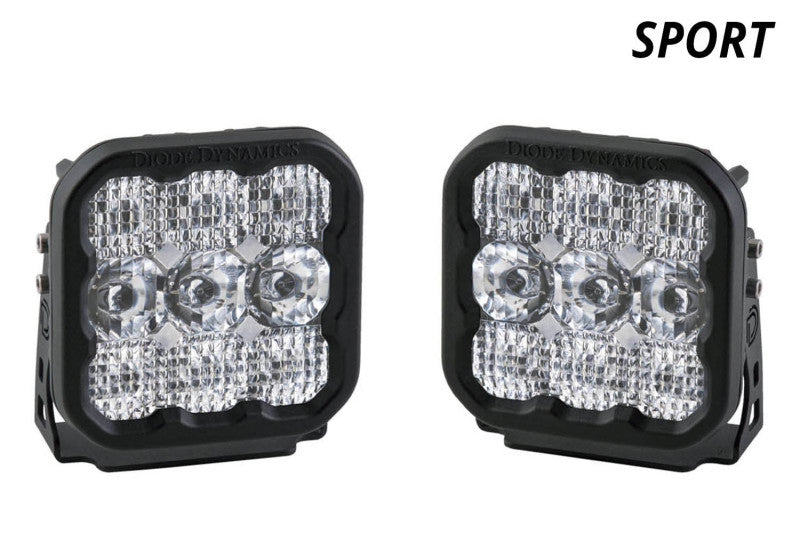 Diode Dynamics SS5 LED Pod Sport - White Spot (Pair) DD6768P