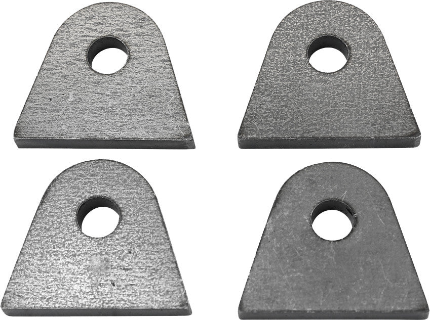 TC BROS Weld-On Steel Mounting Tabs Style 1 4/Pk 104-0035