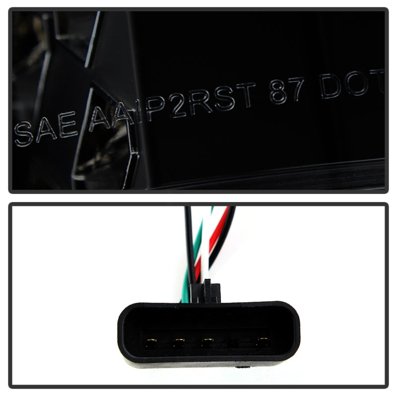 Spyder Chevy C/K Series 1500 88-98/GMC Sierra 88-98 LED Tail Lights Blk Smke ALT-YD-CCK88-LED-BSM 5077981