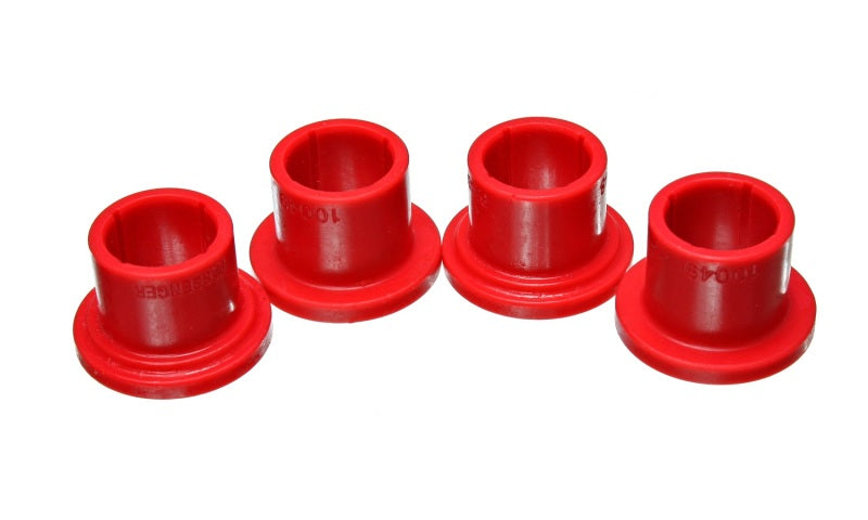 Energy Suspension 00-04 Dodge Dakota 4WD / 00-03 Durango 4WD Red Front Rack and Pinion Bushing Set 5.10104R