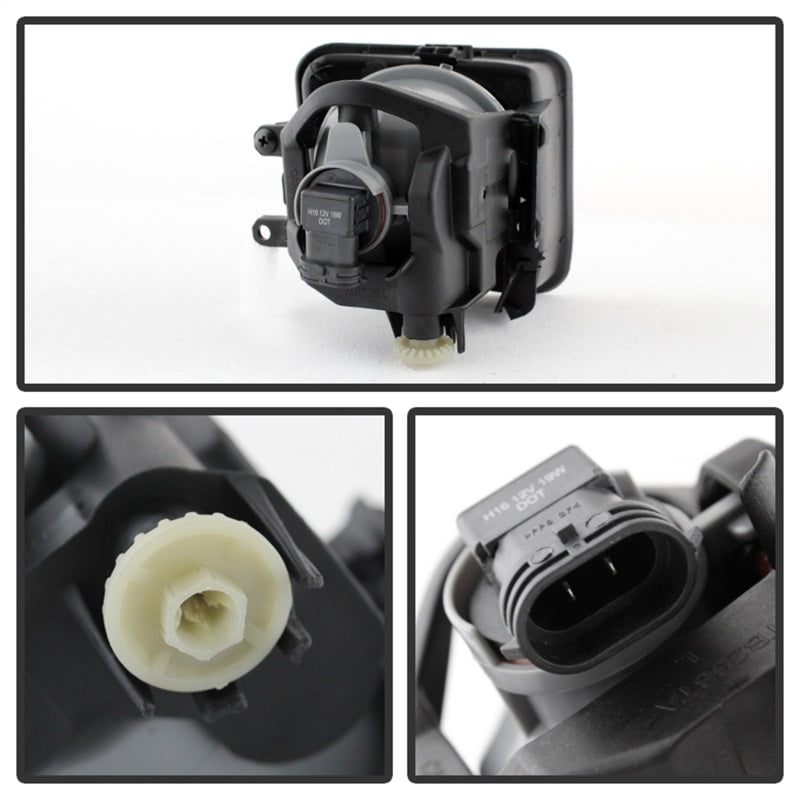 Spyder Toyota Tundra 2014+ OEM Fog Lights W/Switch- Smoked FL-CL-TTU14-SM 5077707