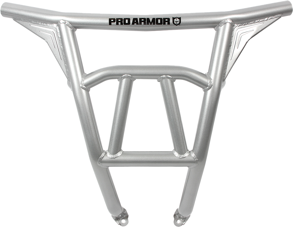 PRO ARMOR Rear Sport Bumper Silver Sparkle Metallic P187P361SSM