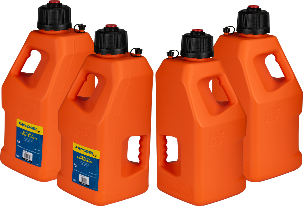 FIRE POWER Lc Utility Container 5 Gal - Orange 300-00902