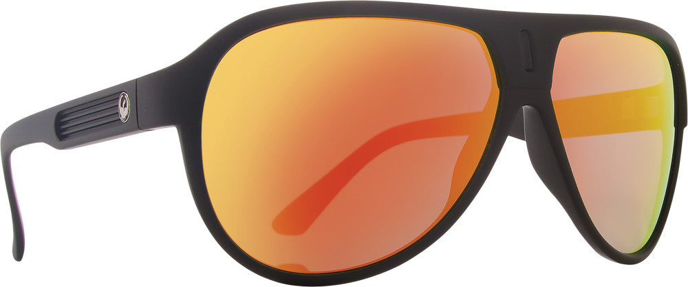 DRAGON Experience 2 Sunglasses Matte Black W/Red Ion Lens 720-2019