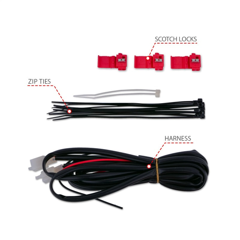 ANZO 2014-2016 Jeep Grand Cherokee LED Taillights Red/Smoke 311269