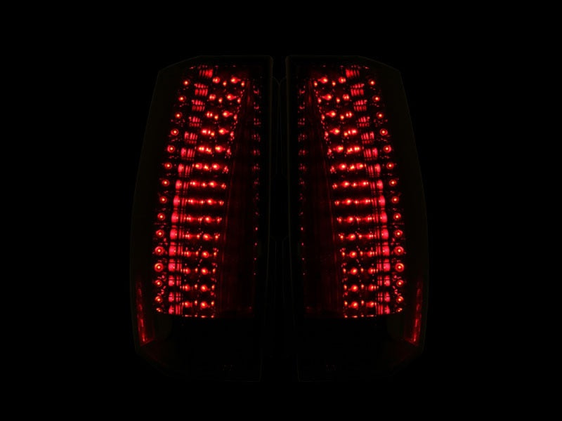 ANZO 2007-2011 Cadillac Escalade LED Taillights Chrome 321287