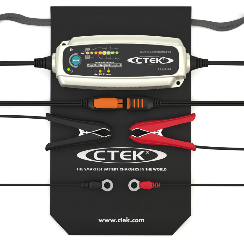 CTEK Battery Charger - MUS 4.3 Test & Charge - 12V K56-959