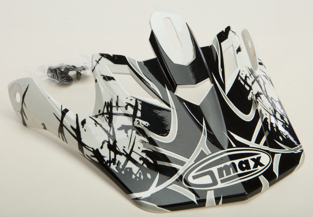 GMAX Gm-46x-1 Xs-S Escape Visor White/Black/Silver G980290