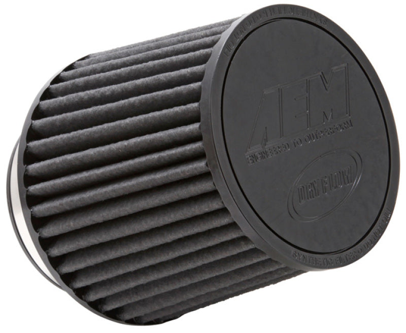 AEM Dryflow Conical Air Filter 6in Base OD x 3.5in Flange ID x 5.25in Height 21-204BF