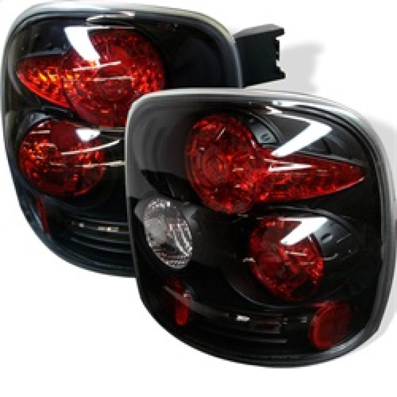 Spyder Chevy Silverado Stepside 99-04 Euro Style Tail Lights Black ALT-YD-CS99STS-BK 5002105