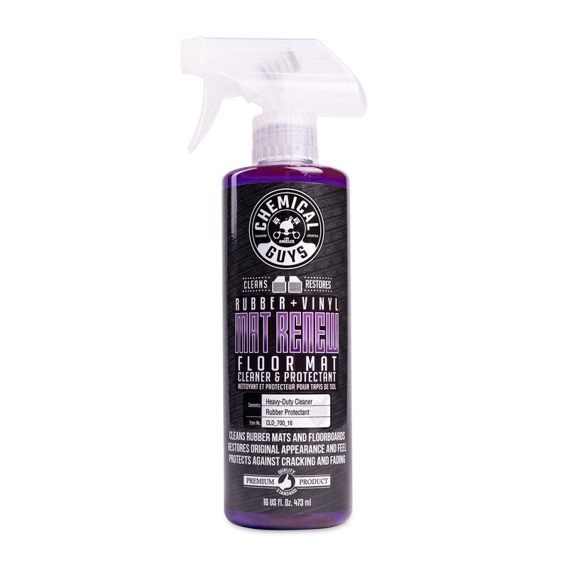 Chemical Guys Mat ReNew Rubber + Vinyl Floor Mat Cleaner & Protectant - 16oz CLD_700_16