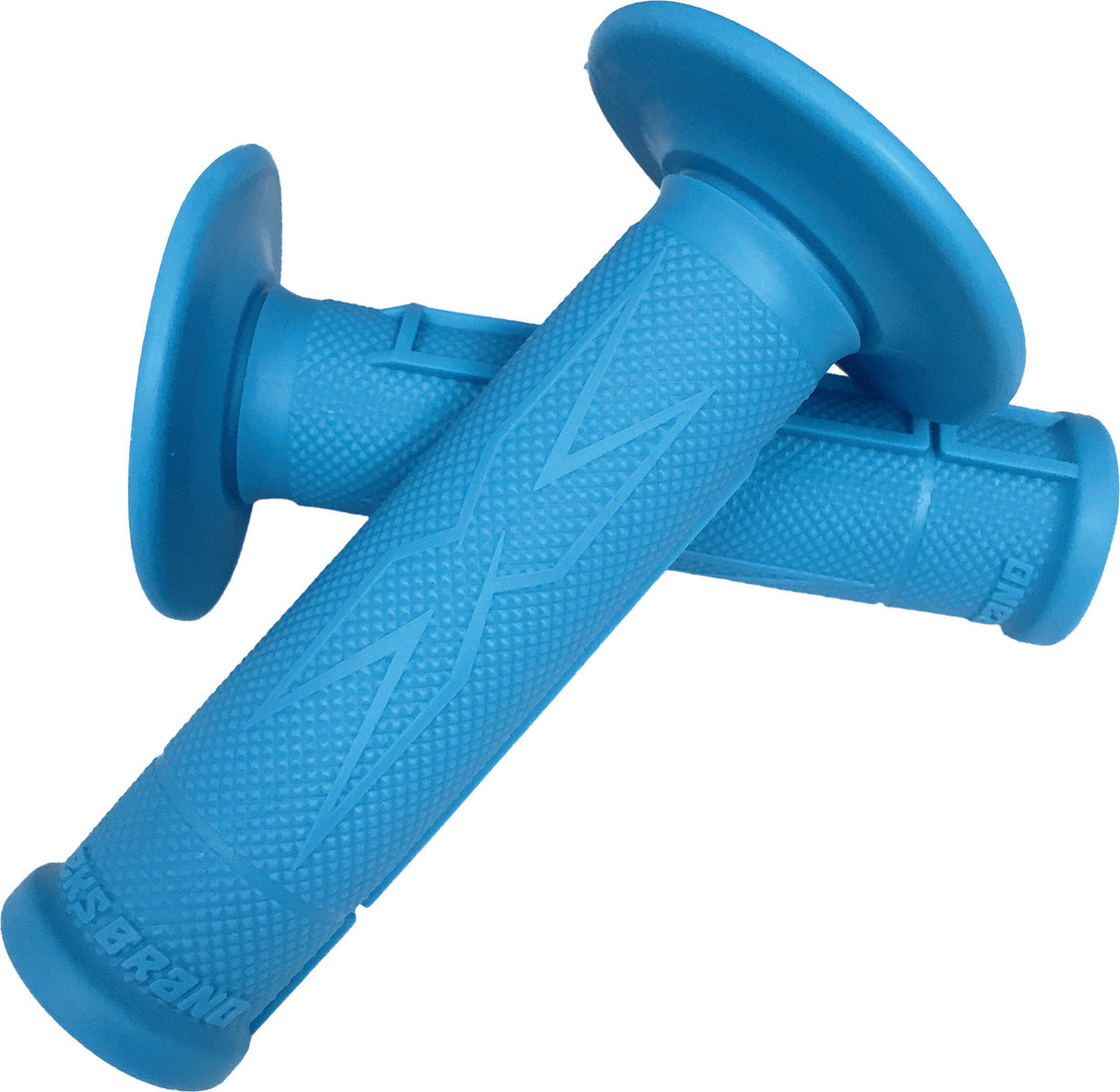 EKS BRAND Softidium Half Waffle Grip Cyan Blue 067-20150