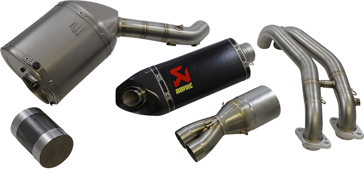 AKRAPOVIC Racing Line Full Exhaust System Tuono 660/RS 660 2021-2024 S-A6R4-HAPC 1810-2881