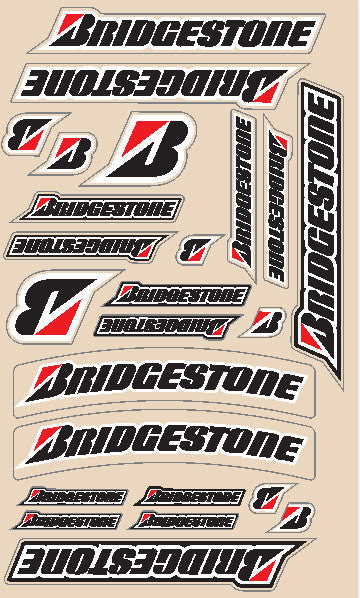 N-STYLEBridgestone Universal Decal Kit V3N30-1008