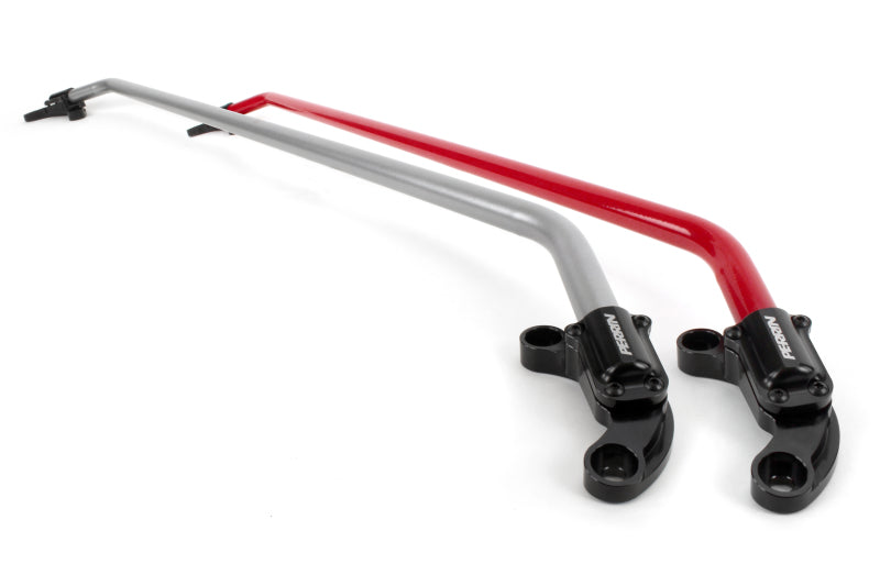 Perrin Honda Civic Type R / Si Front Strut Brace - Glossy Red w/ Black Feet PHP-SUS-050GRD