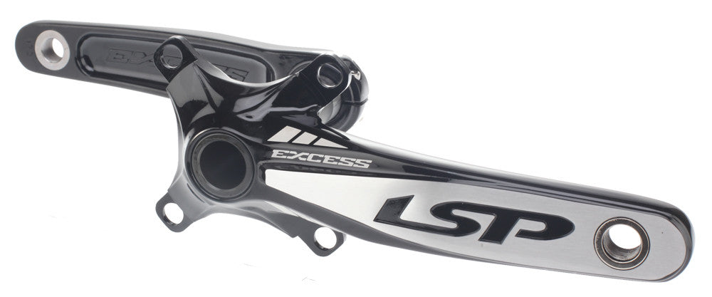EXCESS Lps 2-Piece Crank 180mm Black EXCR4180BKBK