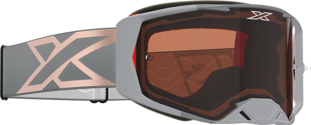 EKS BRAND Lucid Goggle Grey Copper Auburn Lens 067-12010