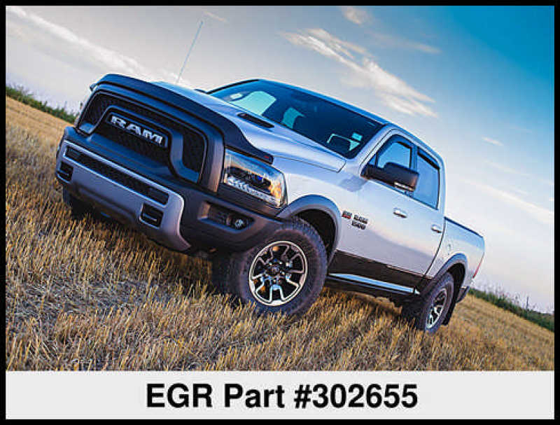 EGR 09-13 Dodge Ram Pickup Superguard Hood Shield - Matte (302655) 302655