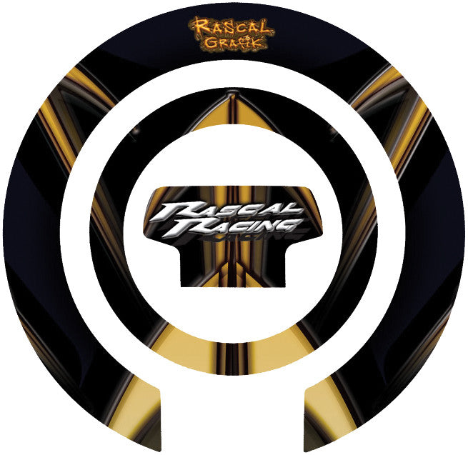 RASCAL GRAFIK Gas Cap Prot Yam R1 Gold RA36713