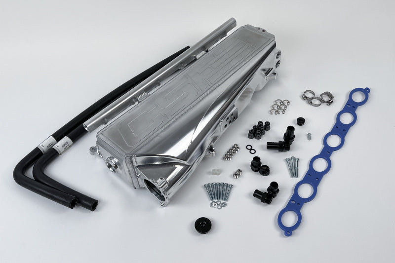 CSF Gen 2 B58 Race X Charge-Air-Cooler Manifold - Thermal Black Finish 8400B