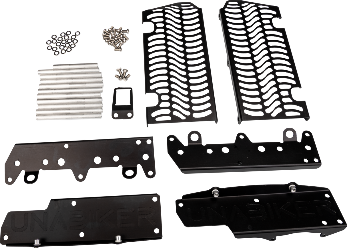 UNABIKER Radiator Guard (Black) KTMXCF/HQTEFE16