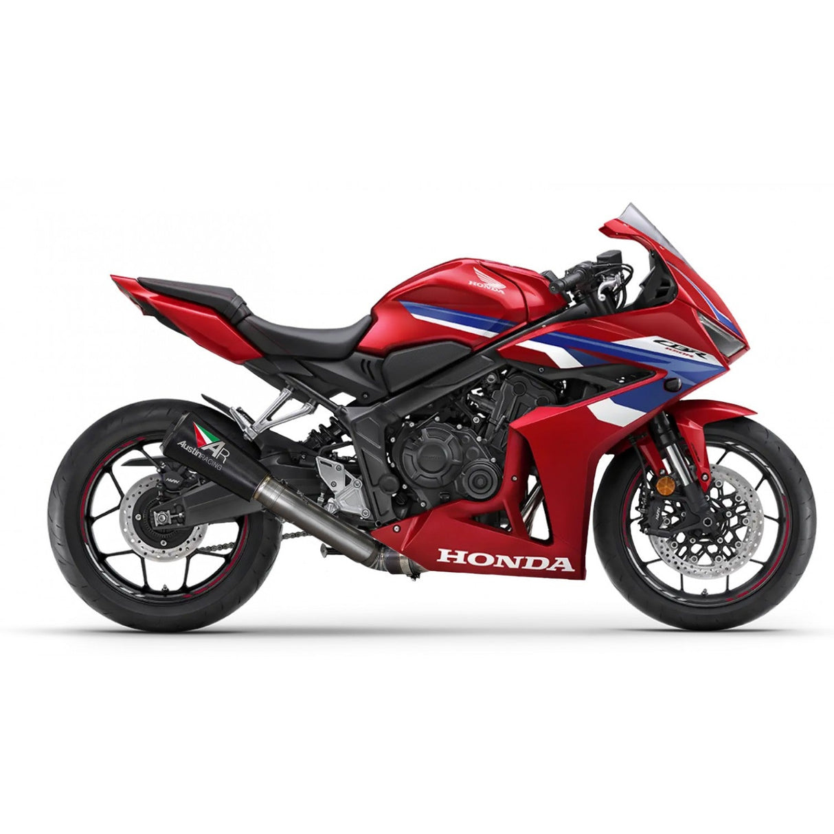 IN STOCK GP1 Austin Racing CB/CBR 650F/R 2017 - 2025 DE-CAT RACE EXHAUST SYSTEM AR64