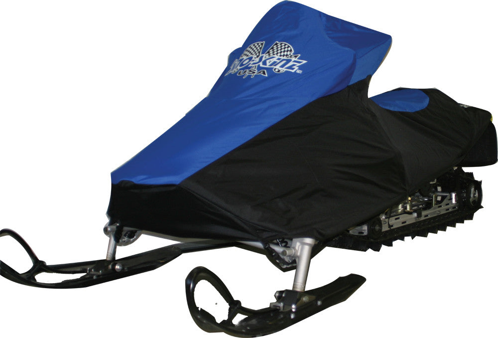 SNO-SKINZ Cvr Yam Bk/Bu Rx-1/Rs Mountain 755-2-LT-BLK/BLU
