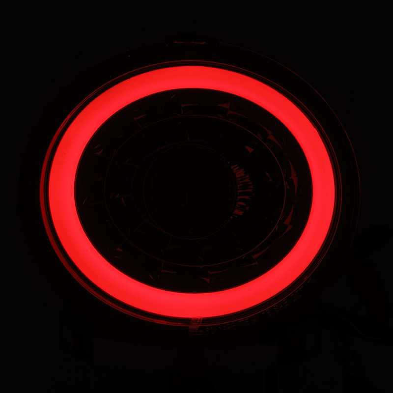 AlphaRex 05-13 Chevrolet Corvette PRO-Series LED Tail Lights Jet Black 610020