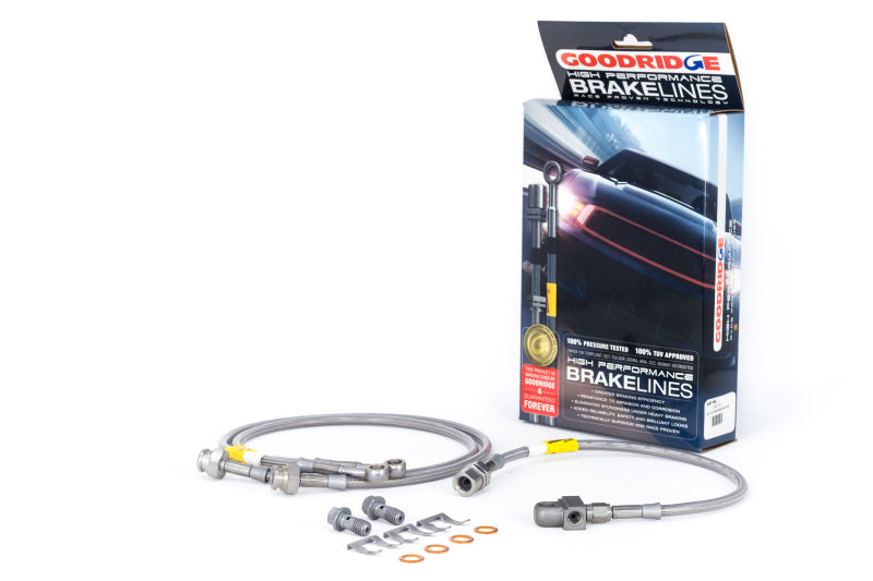 Goodridge 88-96 Chevy C10/92-96 Suburban/95-96 Tahoe / 88-96 GMC Pickup/95-96 Yukon SS Brake Lines 14113