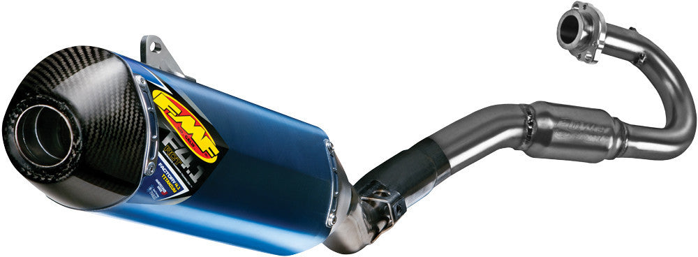 FMF 4.1 Rct Full System Exhaust Blue Anodized 41547