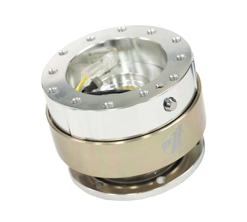 NRG Quick Release Gen 1.5 - Silver Body / Titanium Chrome Ring SRK-100TI