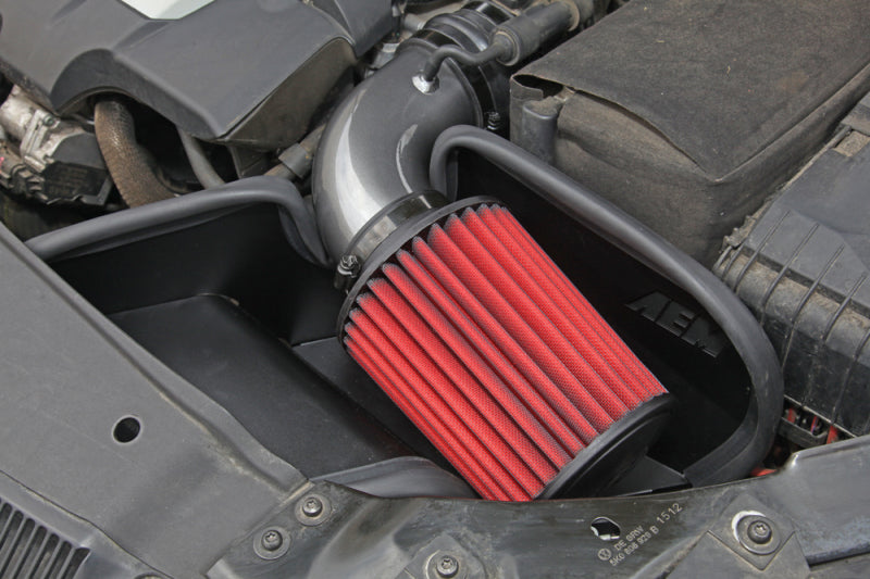 AEM 11-14 Volkswagen Jetta 2.0L L4 - Cold Air Intake System - Gunmetal Gray 21-763C
